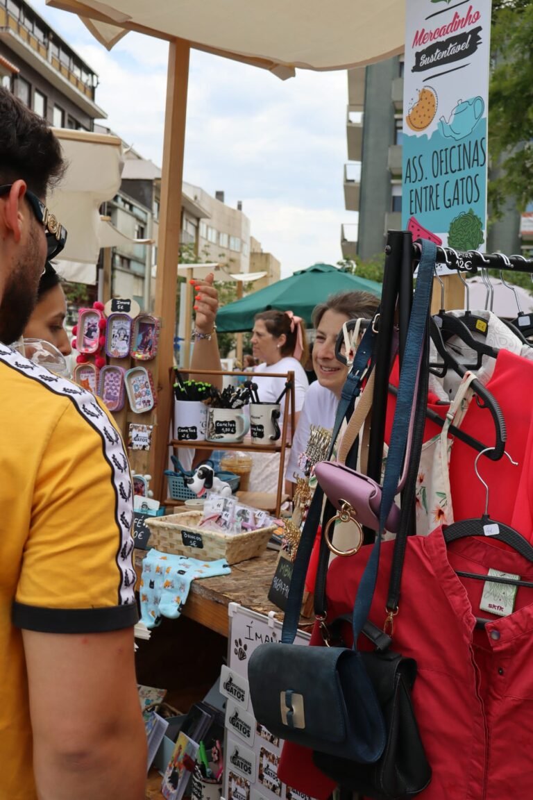 Estreia no Mercadinho Sustentável